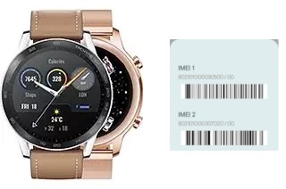 Como ver o código IMEI em MagicWatch 2