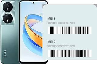 Como ver o código IMEI em X7b 5G (50 MP)