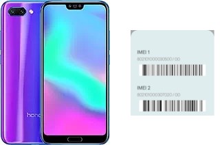 Como ver o código IMEI em Honor 10