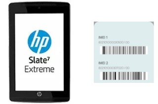 Como ver o código IMEI em Slate7 Extreme