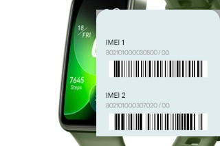 Como ver o código IMEI em Band 8