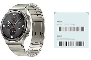 Como ver o código IMEI em Watch GT 2 Porsche Design