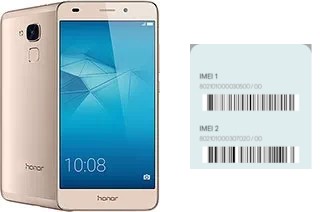 Como ver o código IMEI em Honor 5c