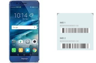 Como ver o código IMEI em Honor 8