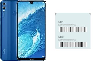 Como ver o código IMEI em Honor 8X Max