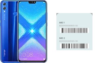 Como ver o código IMEI em Honor 8X