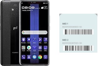 Como ver o código IMEI em Mate 20 RS Porsche Design