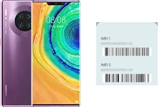 Como ver o código IMEI em Mate 30 Pro