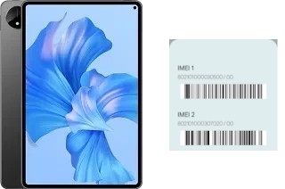 Como ver o código IMEI em MatePad Pro 11 (2022)