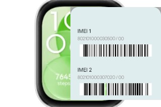 Como ver o código IMEI em WATCH FIT 3