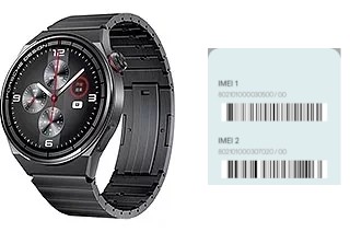 Como ver o código IMEI em Watch GT 3 Porsche Design