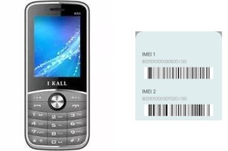 Como ver o código IMEI em I Kall K40