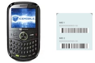 Como ver o código IMEI em Comet II