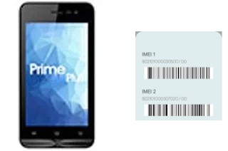 Como ver o código IMEI em Prime 4.0 Plus