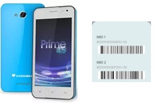 Como ver o código IMEI em Prime 4.5