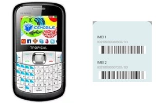 Como ver o código IMEI em Tropical