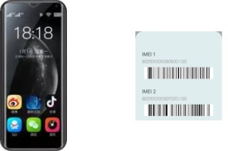 Como ver o código IMEI em iLA R17