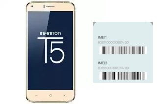 Como ver o código IMEI em Infiniton T5