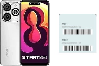 Como ver o código IMEI em Smart 8 HD