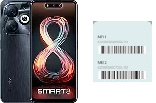 Como ver o código IMEI em Smart 8 (India)