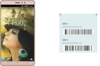 Como ver o código IMEI em Aura Note Play