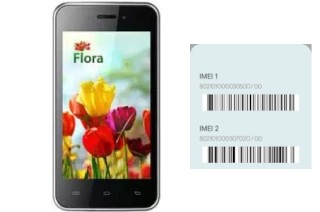 Como ver o código IMEI em Flora