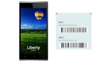 Como ver o código IMEI em Liberty