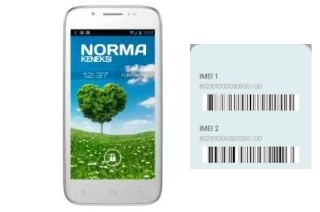 Como ver o código IMEI em Norma