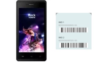 Como ver o código IMEI em Rock