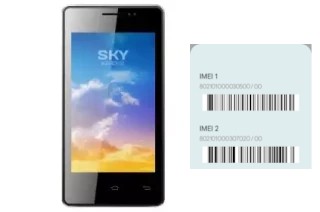 Como ver o código IMEI em KENEKSI Sky