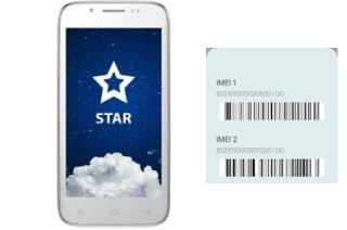 Como ver o código IMEI em Star