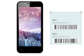 Como ver o código IMEI em Zeta 2