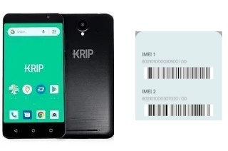 Como ver o código IMEI em Krip K5