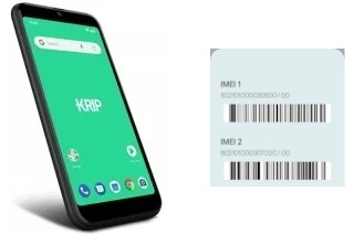 Como ver o código IMEI em Krip K65