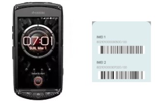 Como ver o código IMEI em Torque KC-S701