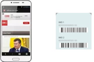 Como ver o código IMEI em L900