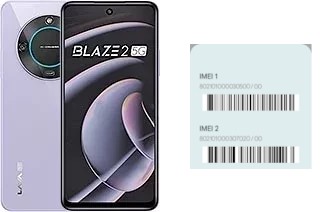 Como ver o código IMEI em Blaze 2 5G