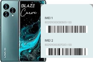 Como ver o código IMEI em Blaze Curve