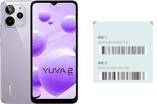 Como ver o código IMEI em Yuva 2 Pro