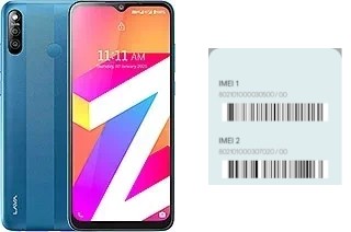 Como ver o código IMEI em Lava Z3