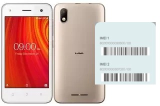 Como ver o código IMEI em Lava Z40