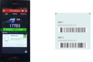 Como ver o código IMEI em Lead 3