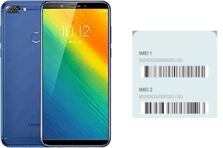 Como ver o código IMEI em K5 Note (2018)