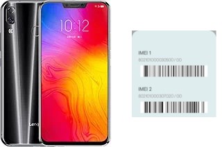 Como ver o código IMEI em Lenovo Z5