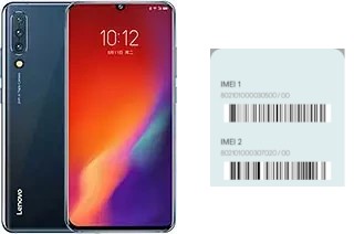 Como ver o código IMEI em Lenovo Z6