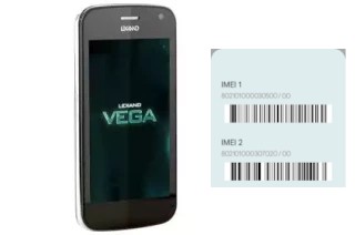 Como ver o código IMEI em S4A1 Vega