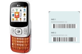 Como ver o código IMEI em C320 InTouch Lady