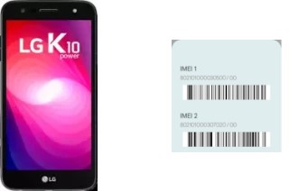 Como ver o código IMEI em K10 Power