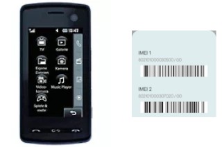 Como ver o código IMEI em KB770