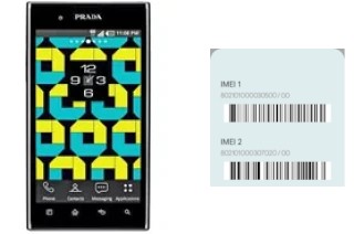 Como ver o código IMEI em Prada 3.0